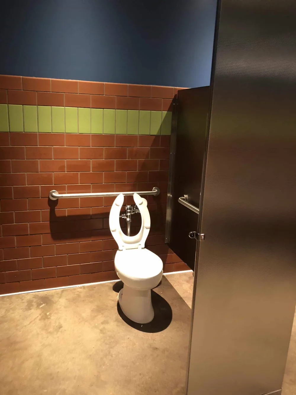 Restroom sanitized by Purified Solutions